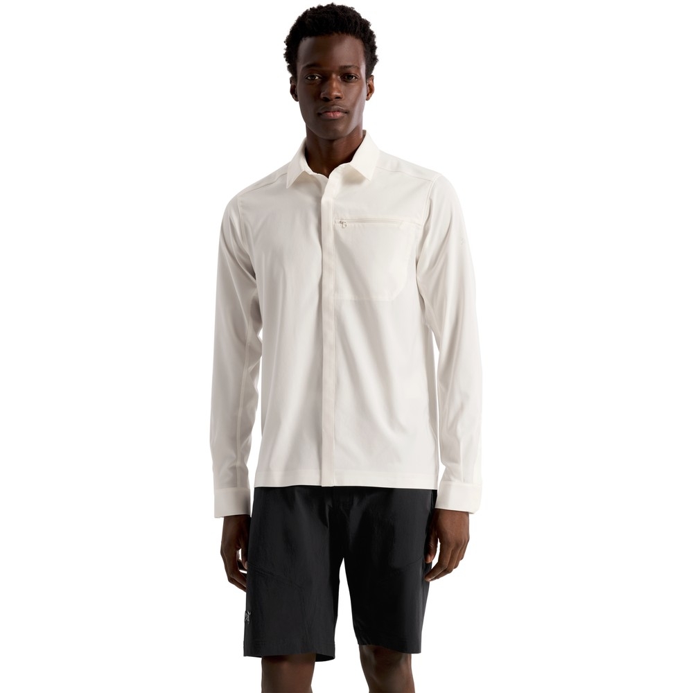 Arc'teryx Skyline LS Shirt Arctic Silk 10620-020142 shirts en tops online bestellen bij Kathmandu Outdoor & Travel