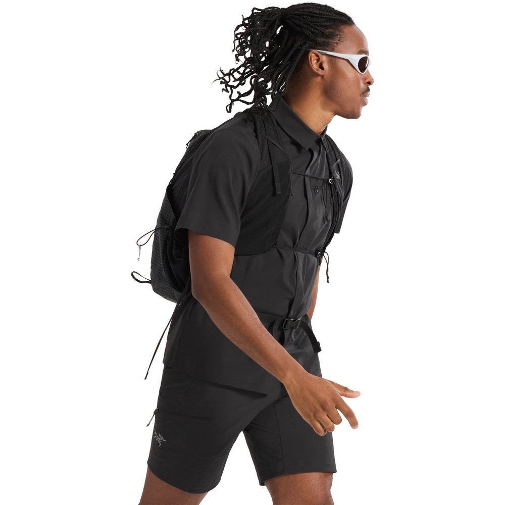 Arc'teryx Skyline SS Shirt Black 10621-002291 shirts en tops online bestellen bij Kathmandu Outdoor & Travel