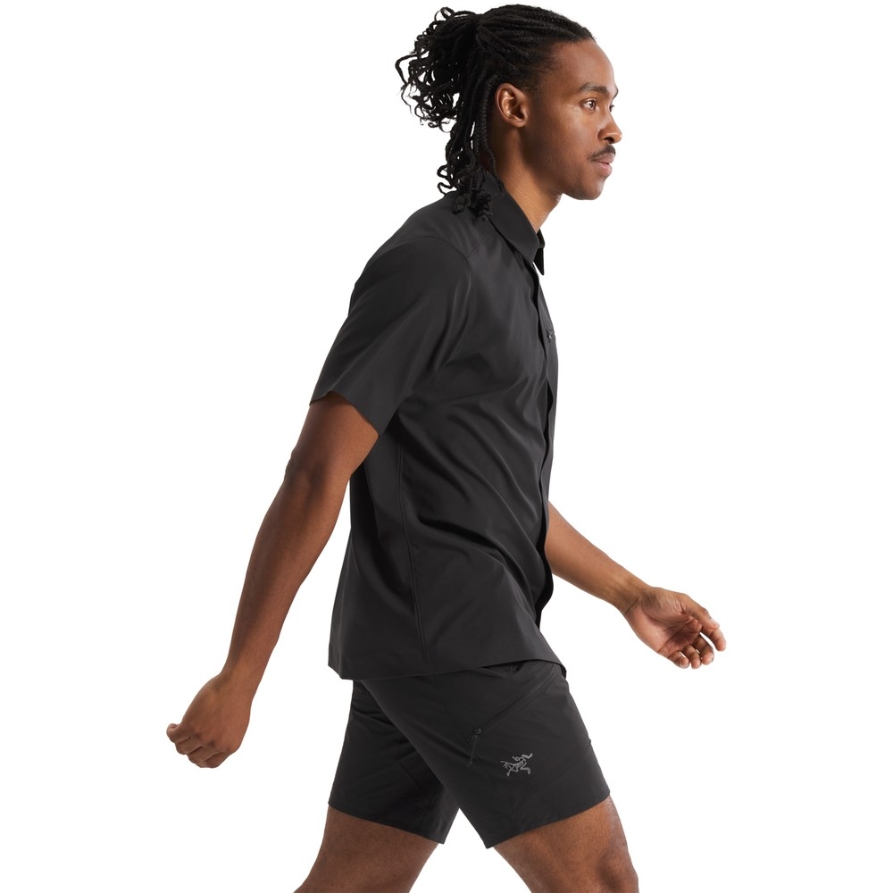 Arc'teryx Skyline SS Shirt Black 10621-002291 shirts en tops online bestellen bij Kathmandu Outdoor & Travel