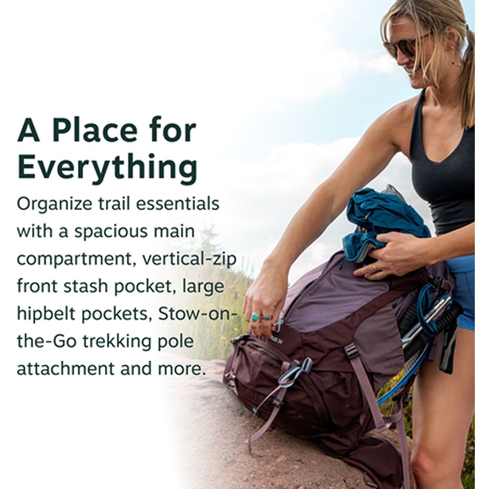 Osprey Sirrus 24 Women's Purple Dusk 10007516 dagrugzakken online bestellen bij Kathmandu Outdoor & Travel