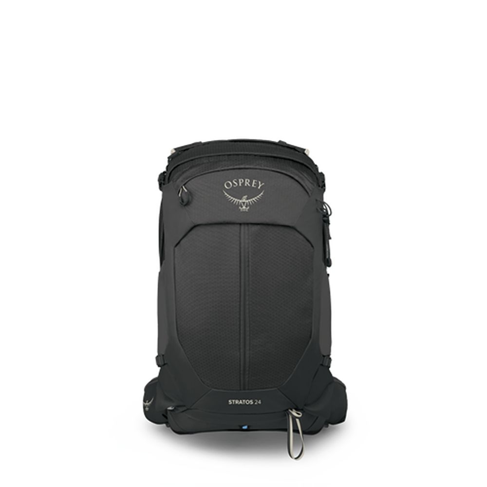 Osprey Stratos 24  Raven Black 10007529 dagrugzakken online bestellen bij Kathmandu Outdoor & Travel