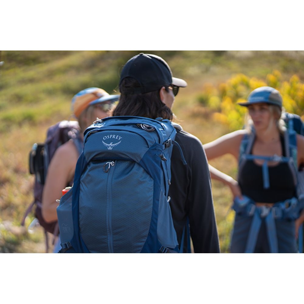 Osprey Osprey Stratos 34 10007530 dagrugzakken Osprey Stratos 34 Nirvana Blue 10007530 dagrugzakken online bestellen bij Kathmandu Outdoor & Travel