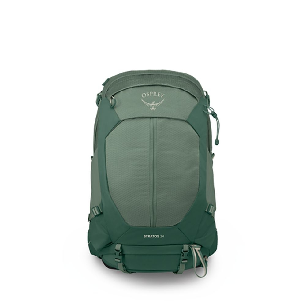 Osprey Stratos 34  Pine Leaf 10007531 dagrugzakken online bestellen bij Kathmandu Outdoor & Travel