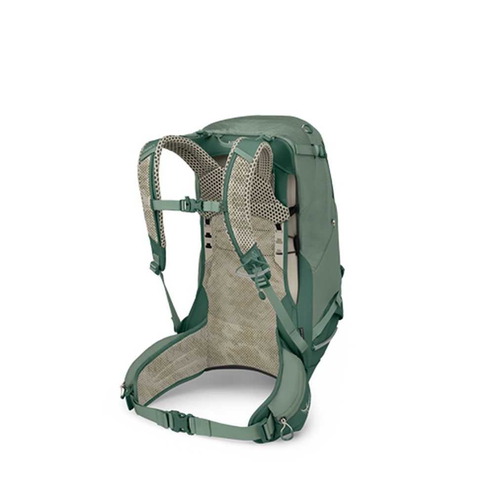 Osprey Stratos 34  Pine Leaf 10007531 dagrugzakken online bestellen bij Kathmandu Outdoor & Travel