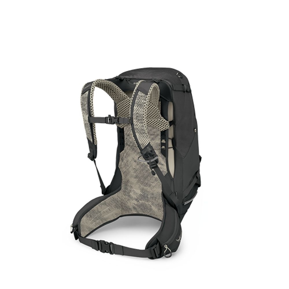 Osprey Stratos 34  Raven Black 10007532 dagrugzakken online bestellen bij Kathmandu Outdoor & Travel