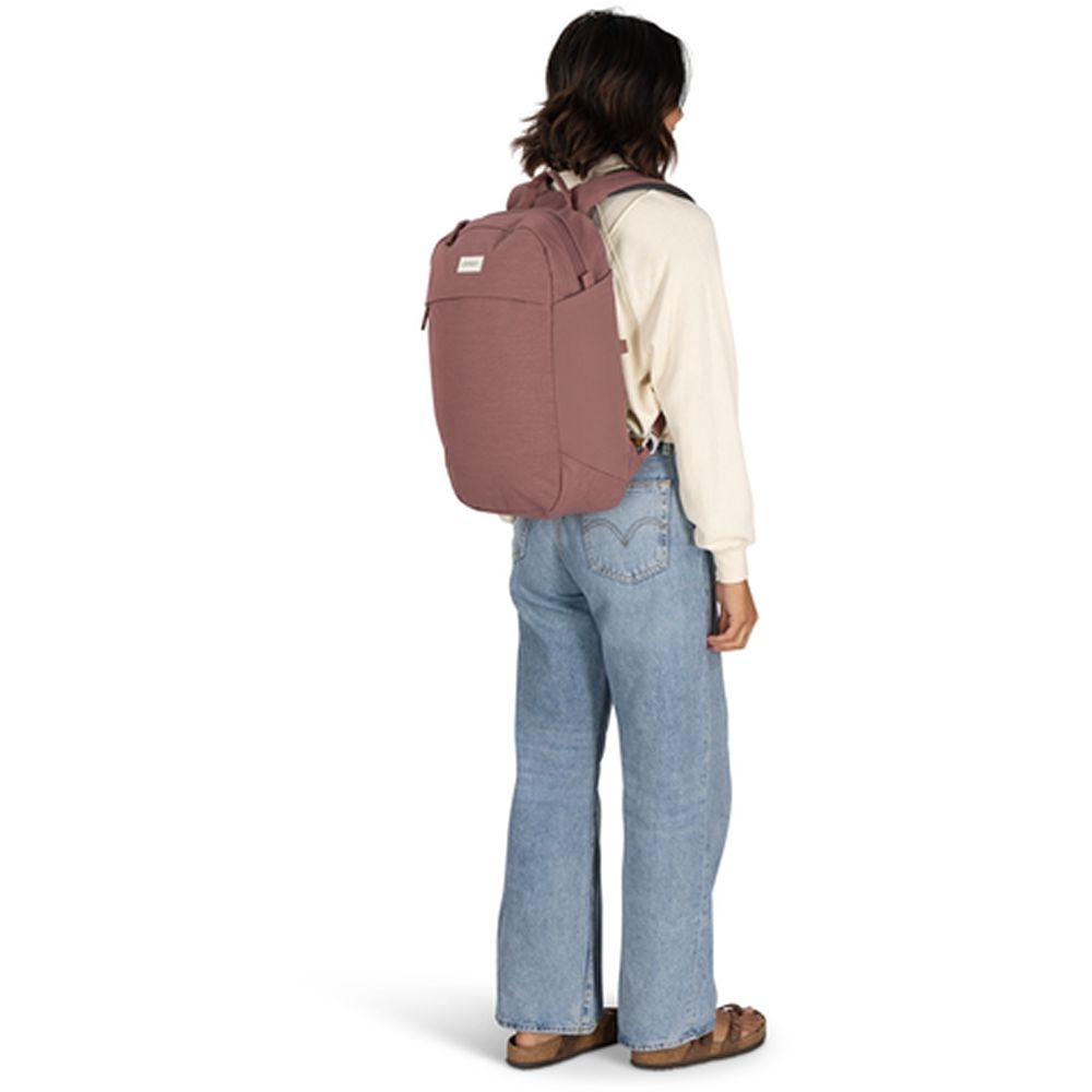 Osprey Arcane Large Day  Purple Garnet Heather 10007158 dagrugzakken online bestellen bij Kathmandu Outdoor & Travel