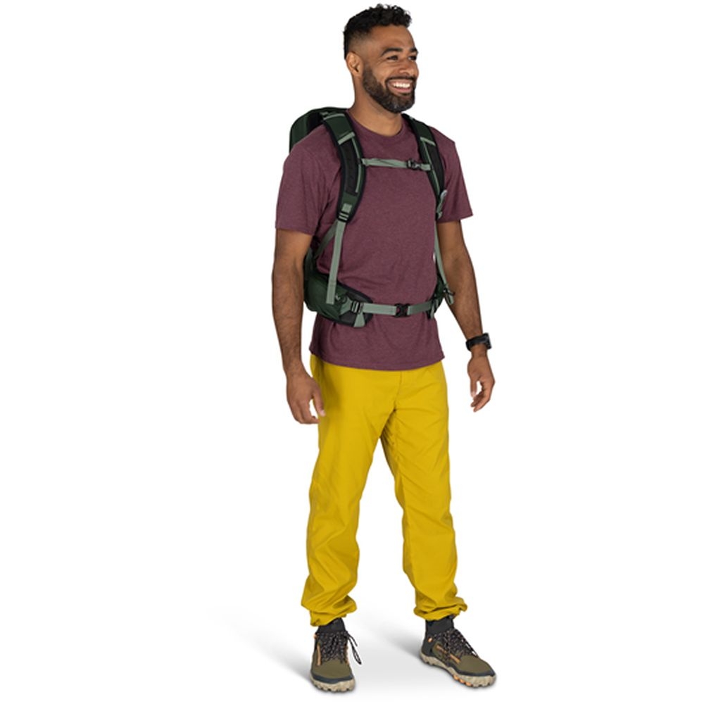 Osprey Talon 22  Green Canopy Pine Leaf 10006767 dagrugzakken online bestellen bij Kathmandu Outdoor & Travel