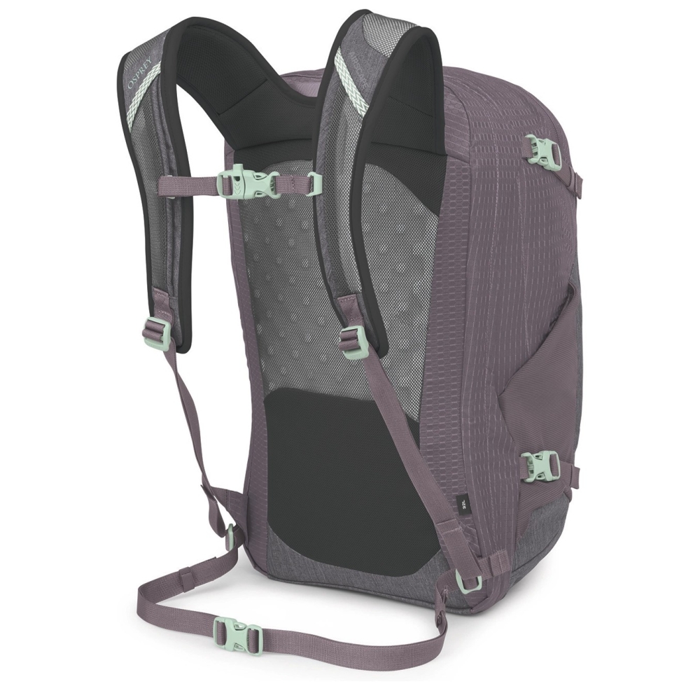 Osprey Nebula 32 Graphite Purple Heather 10007205 dagrugzakken online bestellen bij Kathmandu Outdoor & Travel