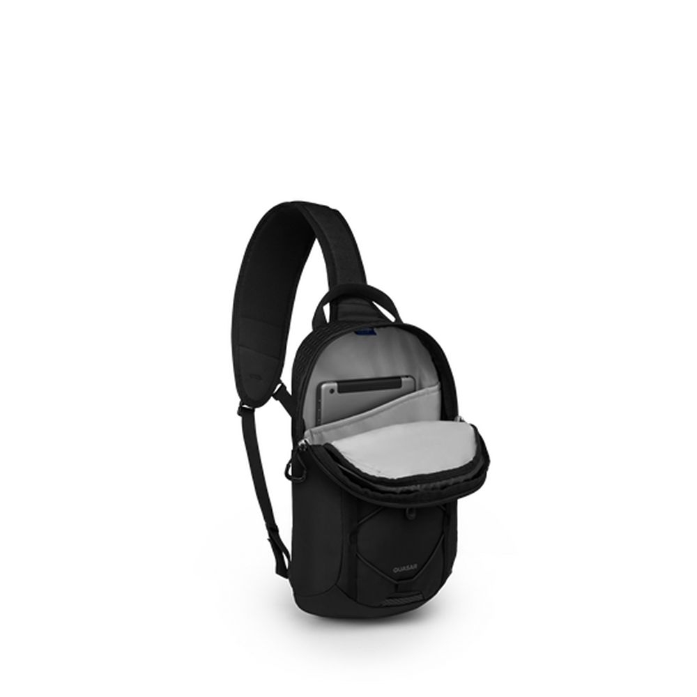 Osprey Quasar Sling  Black 10007193 tassen online bestellen bij Kathmandu Outdoor & Travel