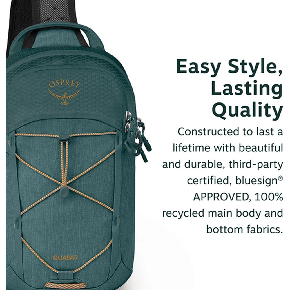 Osprey Quasar Sling  Torrent Blue Heather 10007194 tassen online bestellen bij Kathmandu Outdoor & Travel