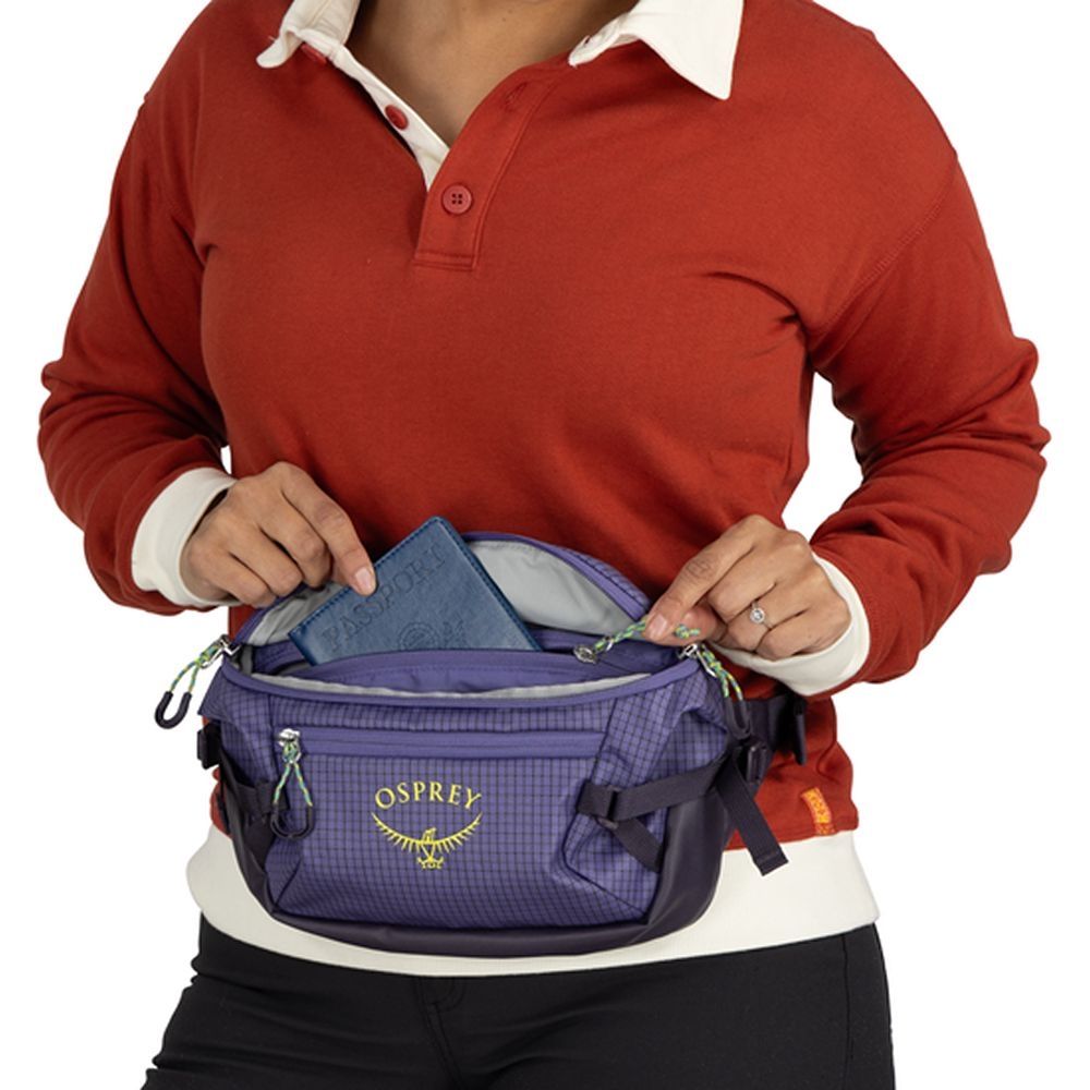 Osprey Transporter Waist Pack  Euphoria Purple 10006531 tassen online bestellen bij Kathmandu Outdoor & Travel
