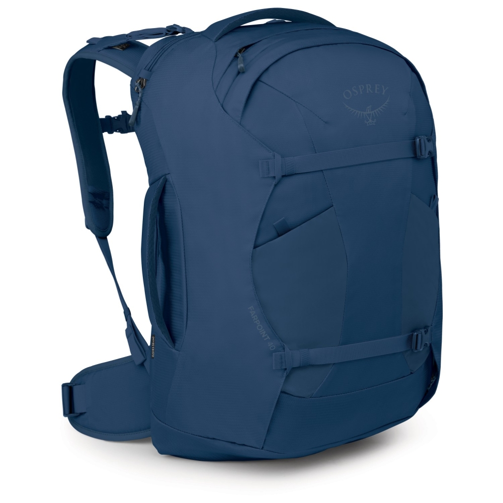 Osprey Farpoint 40  Antique Blue 10007391 reistassen online bestellen bij Kathmandu Outdoor & Travel