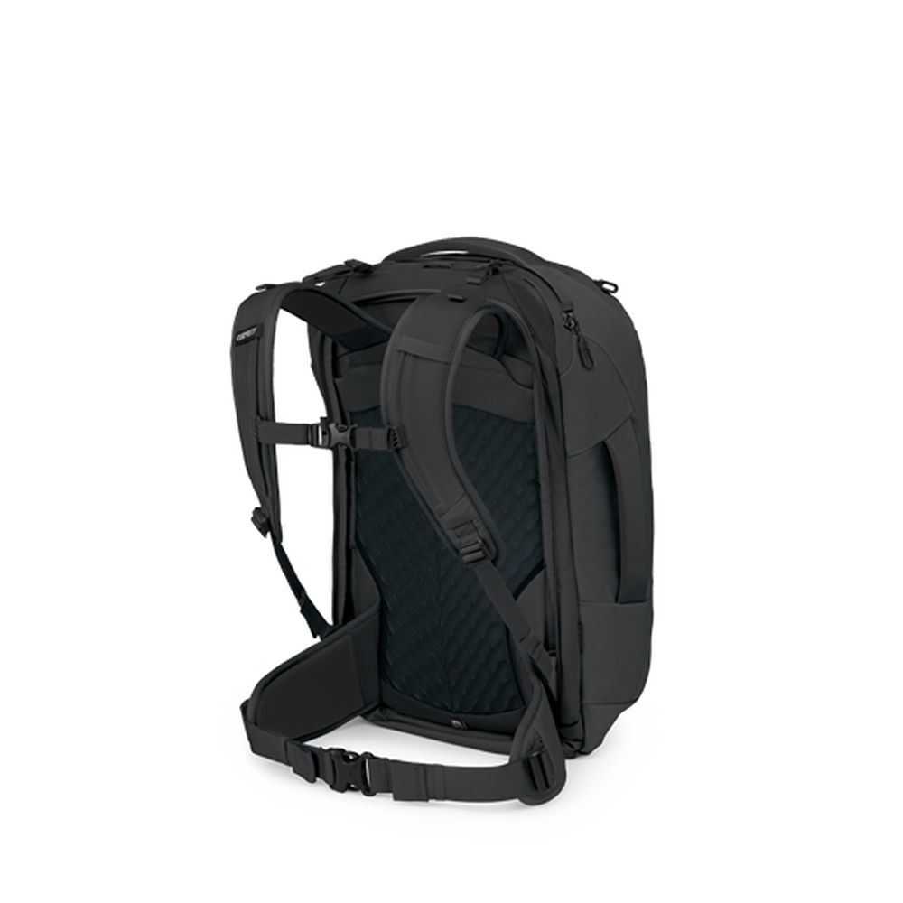 Osprey Farpoint 40  Black 10007389 reistassen online bestellen bij Kathmandu Outdoor & Travel