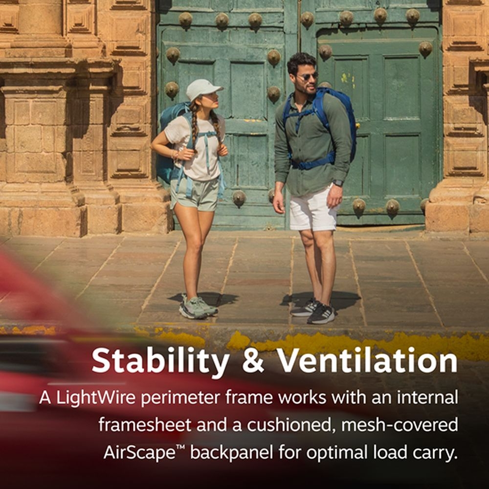 Osprey Farpoint 55  Antique Blue 10007395 reistassen online bestellen bij Kathmandu Outdoor & Travel