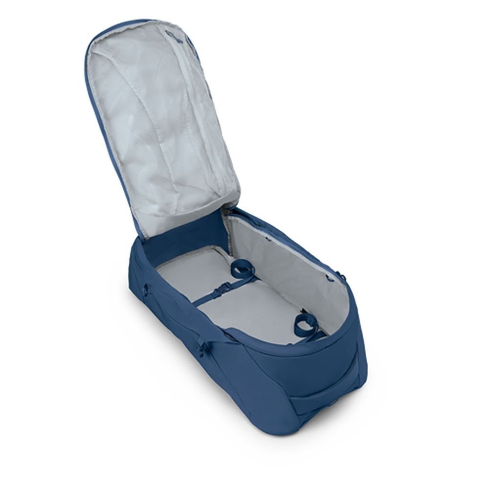 Osprey Farpoint 70  Antique Blue 10007399 reistassen online bestellen bij Kathmandu Outdoor & Travel