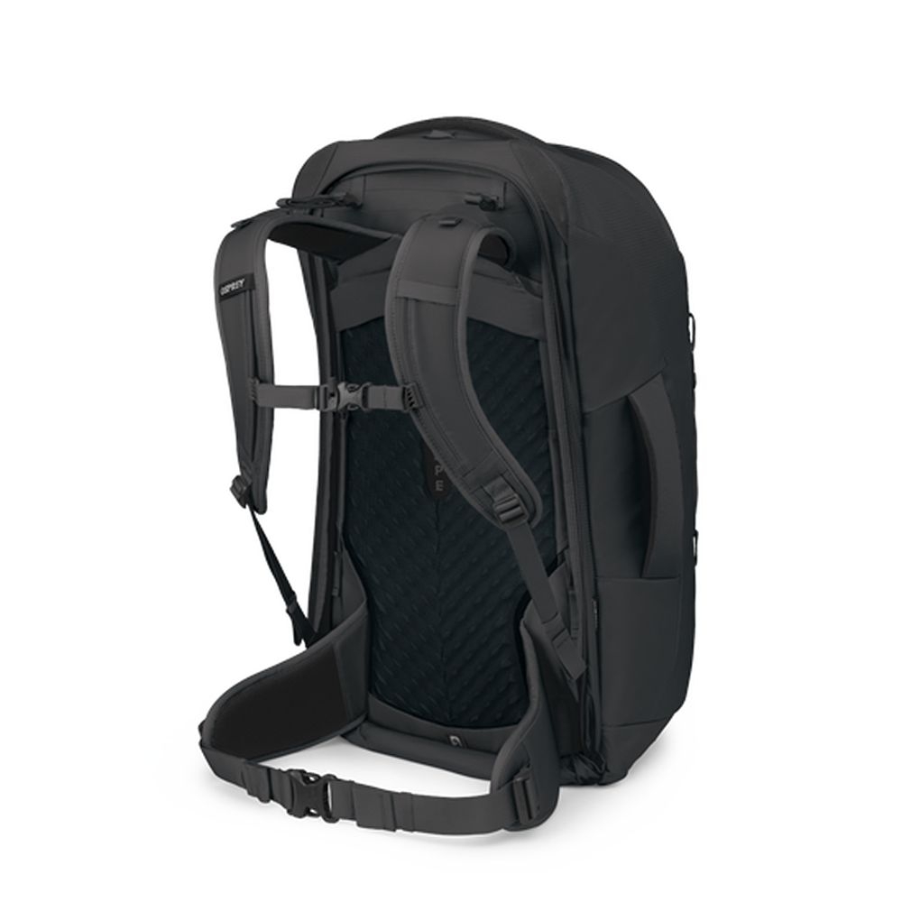 Osprey Farpoint 70  Black 10007397 reistassen online bestellen bij Kathmandu Outdoor & Travel