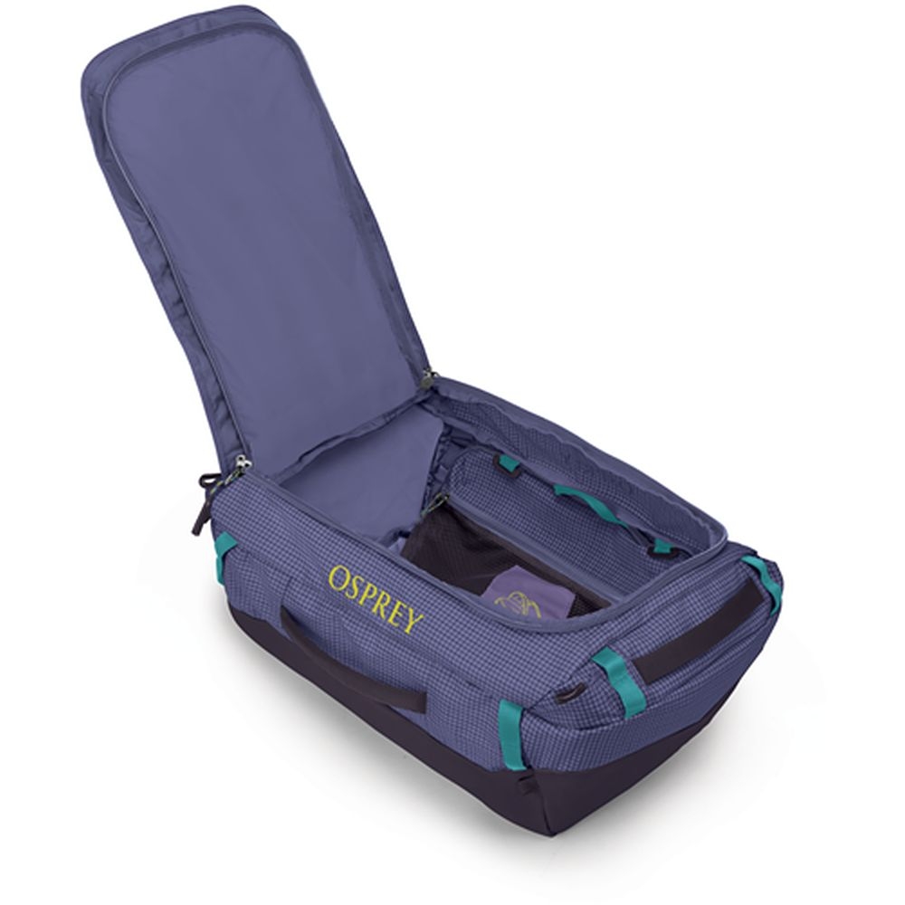 Osprey Transporter Duffel 40  Euphoria Purple 10006324 duffels online bestellen bij Kathmandu Outdoor & Travel