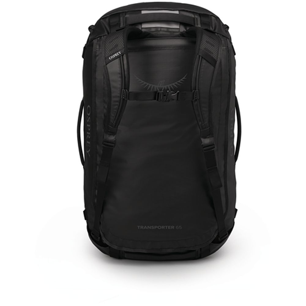 Osprey Transporter Duffel 65  Raven Black 10006325 duffels online bestellen bij Kathmandu Outdoor & Travel