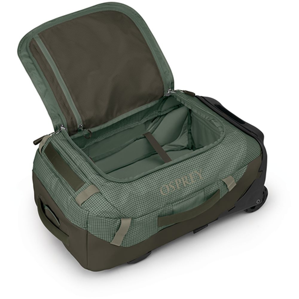 Osprey Osprey Transporter Wheeled Duffel 40 10006339 rolkoffers Osprey Transporter Wheeled Duffel 40 Pine Leaf 10006339 rolkoffers online bestellen bij Kathmandu Outdoor & Travel