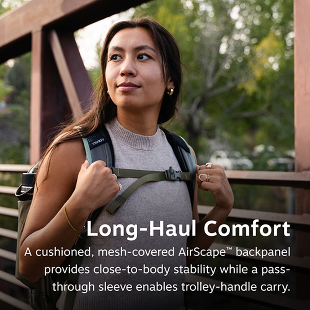 Osprey Transporter Travel Pack 36  Raven Black 10006377 reistassen online bestellen bij Kathmandu Outdoor & Travel