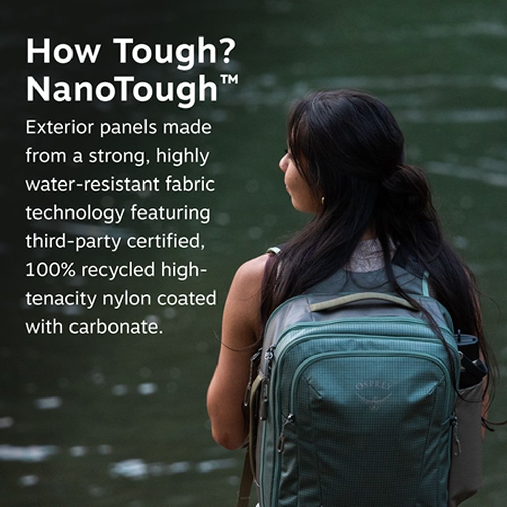 Osprey Transporter Travel Pack 36  Raven Black 10006377 reistassen online bestellen bij Kathmandu Outdoor & Travel