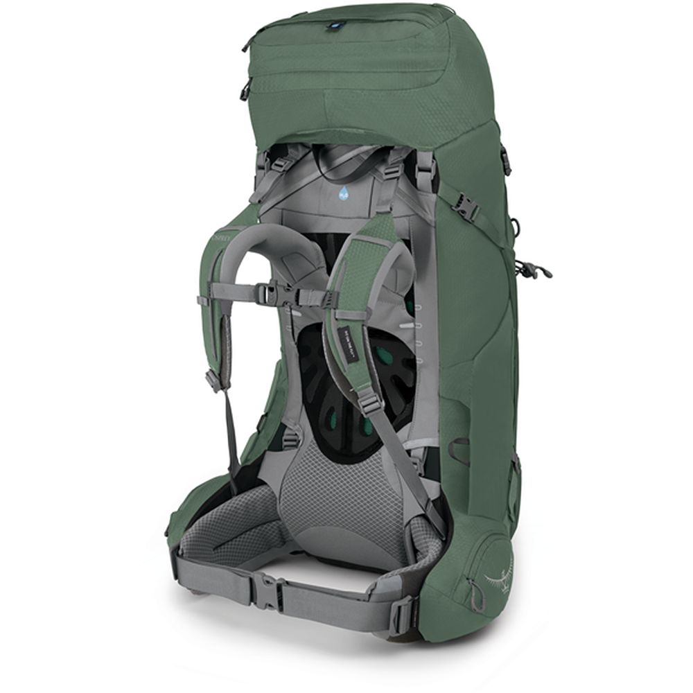 Osprey Ariel 55 Women's Koseret Green 10006681 trekkingrugzakken online bestellen bij Kathmandu Outdoor & Travel
