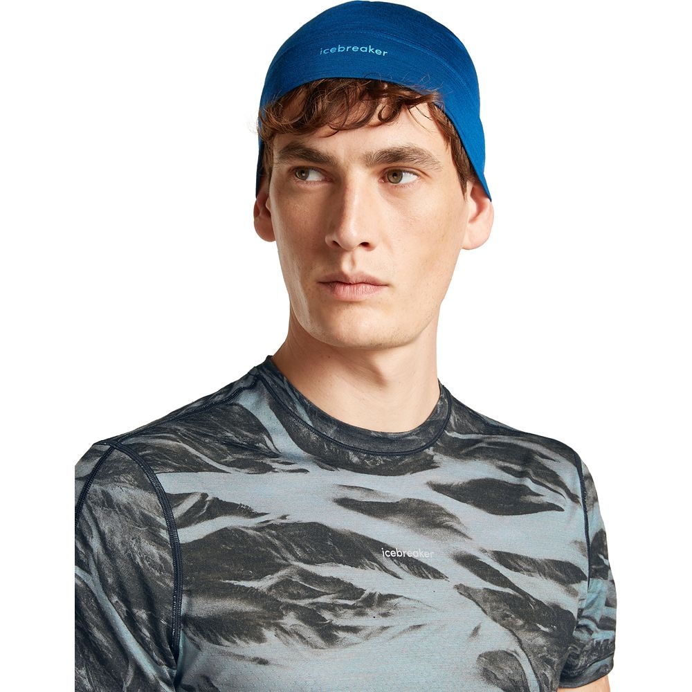 Icebreaker 125 Cool-Lite Sphere Beanie Atlantis IB0A56FM-0GP1 kleding accessoires online bestellen bij Kathmandu Outdoor & Travel