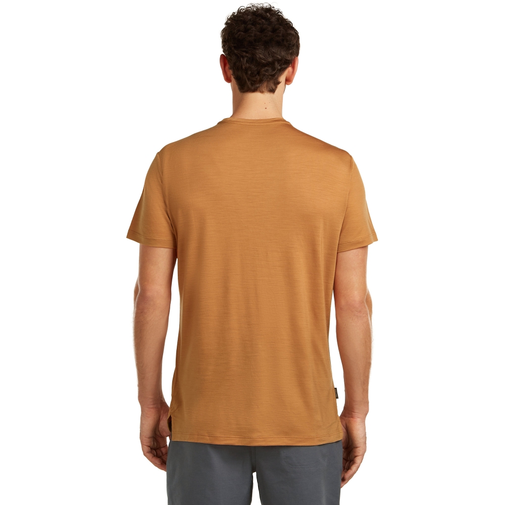 Icebreaker Mer 125 Cool-Lite Sphere III SS Tee Trail IB0A56ZM-0GR1 shirts en tops online bestellen bij Kathmandu Outdoor & Travel