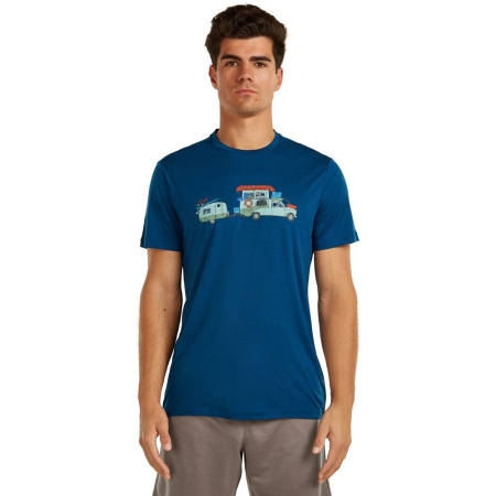 Icebreaker  Mer 150 Tech Lite SS Tee Transportage Atlantis 