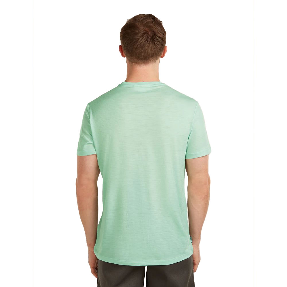 Icebreaker Mer 150 Tech Lite SS Relax Tee Mint IB0A57FR-0A21 shirts en tops online bestellen bij Kathmandu Outdoor & Travel