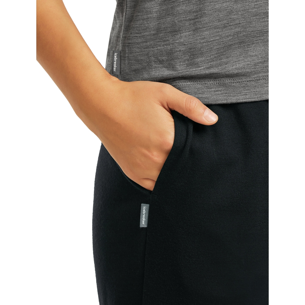Icebreaker Mer 200 Crush Pants Women's Black IB0A57FH-0011 broeken online bestellen bij Kathmandu Outdoor & Travel
