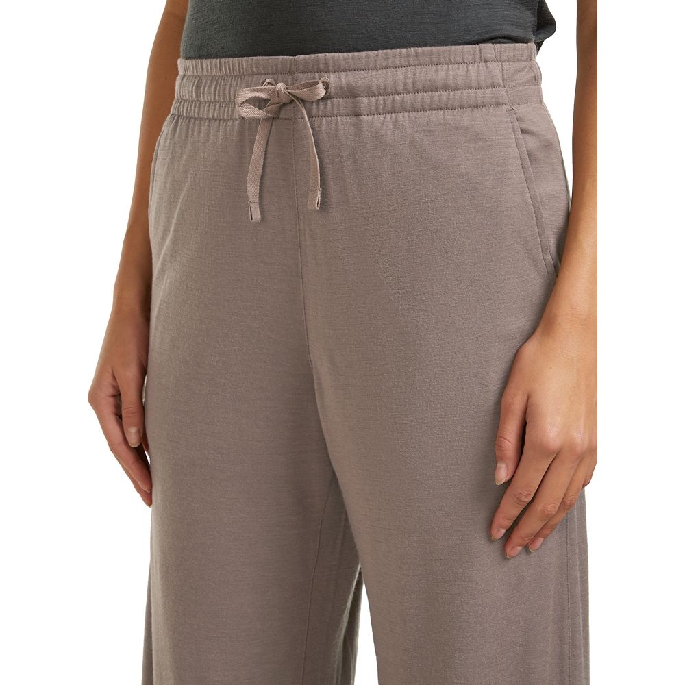 Icebreaker Granary Culottes Women's Porcini IB0A56OP-0KW1 broeken online bestellen bij Kathmandu Outdoor & Travel