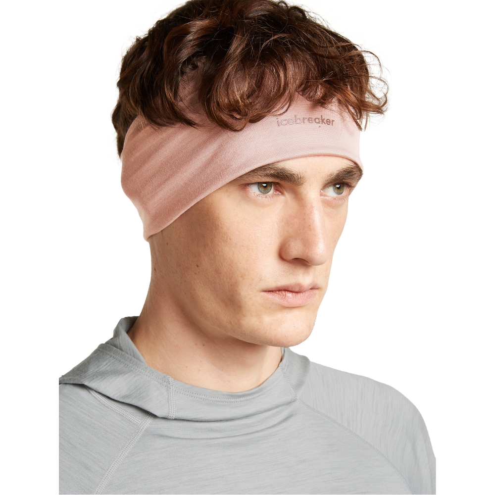 Icebreaker Cool-Lite Flexi Headband Piink Quartz IB0A56FN-0LH1 kleding accessoires online bestellen bij Kathmandu Outdoor & Travel