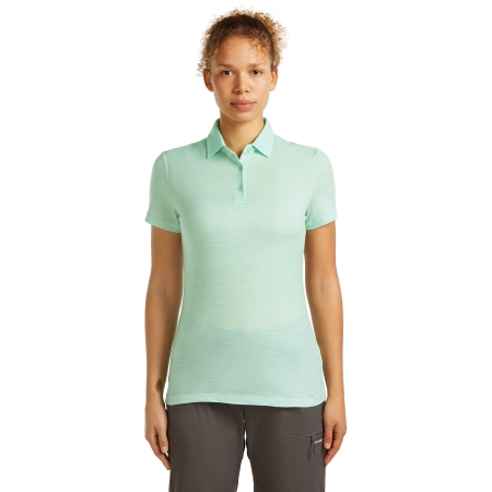 Icebreaker  Mer 150 Tech Lite III SS Polo Women's Black 