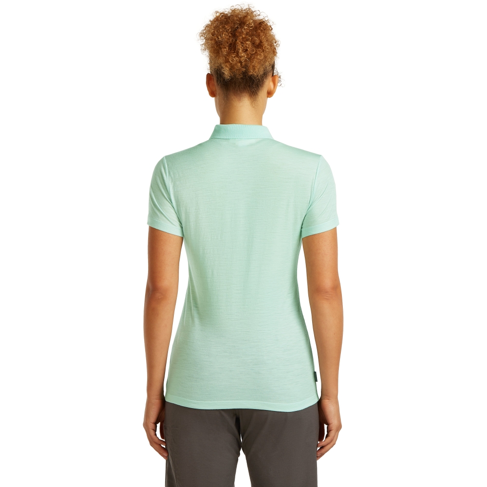 Icebreaker Mer 150 Tech Lite III SS Polo Women's Black IB0A56Y7-0011 shirts en tops online bestellen bij Kathmandu Outdoor & Travel