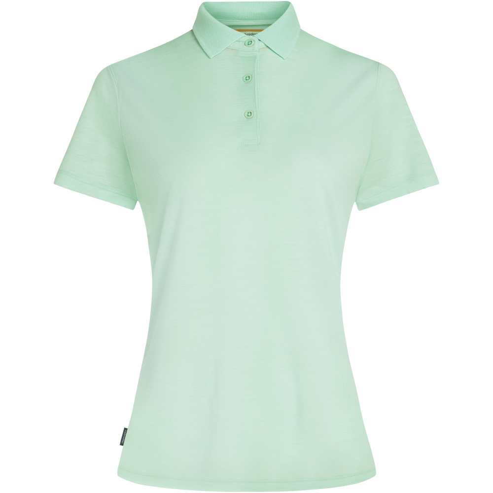 Icebreaker Mer 150 Tech Lite III SS Polo Women's Black IB0A56Y7-0011 shirts en tops online bestellen bij Kathmandu Outdoor & Travel