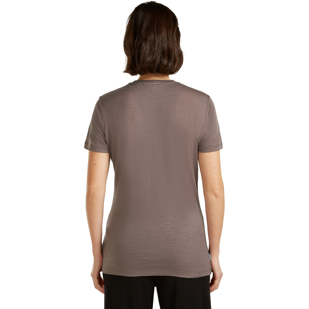 Icebreaker Mer 150 Tech Lite SS Tee Bird Transit Women's Porcini IB0A57FX-0KW1 shirts en tops online bestellen bij Kathmandu Outdoor & Travel