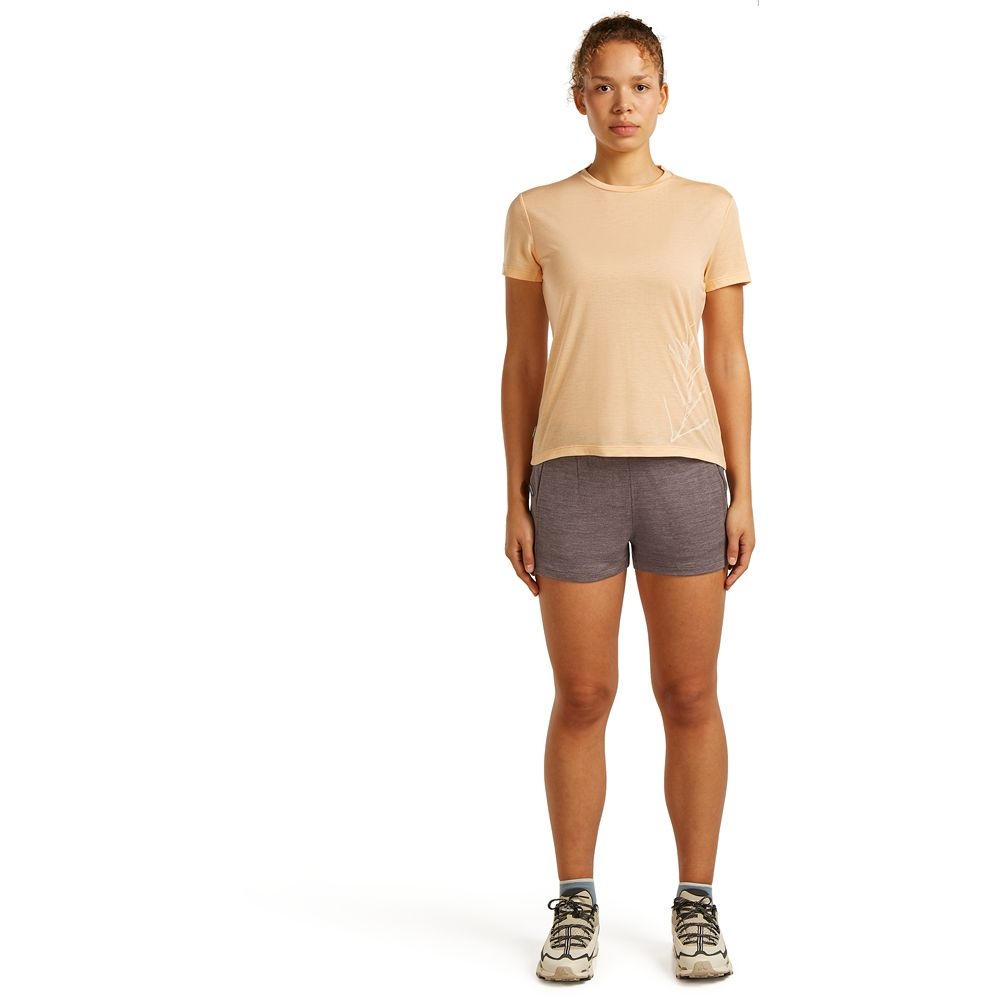 Icebreaker Icebreaker Mer Crush II Shorts Women's IB0A56XH-0LP1 broeken Icebreaker Mer Crush II Shorts Women's Bittersweet Hthr IB0A56XH-0LP1 broeken online bestellen bij Kathmandu Outdoor & Travel