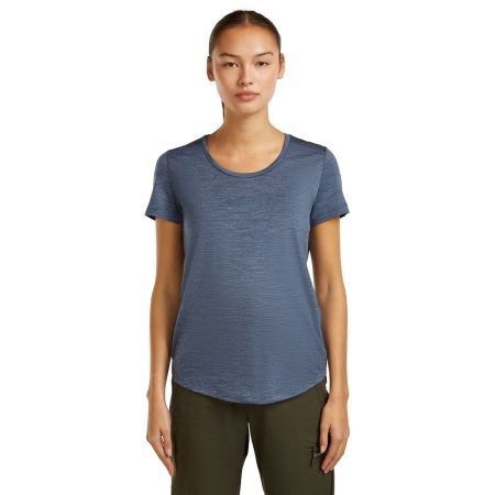 Icebreaker Mer 125 Cool-Lite Sphere III SS Scoop Women's Dawn Hthr Icebreaker Mer 125 Cool-Lite Sphere III SS Scoop Women's Dawn Hthr