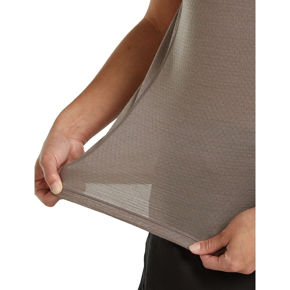 Icebreaker Mer 125 Cool-Lite Speed SS Tee Women's Porcini IB0A577L-0KW1 shirts en tops online bestellen bij Kathmandu Outdoor & Travel