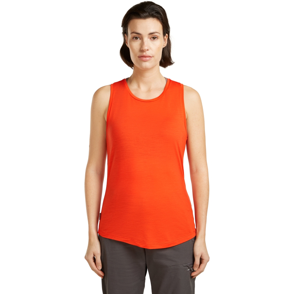 Icebreaker Icebreaker Mer 125 Cool-Lite Sphere III Tank Women's IB0A56ZQ-0GT1 shirts en tops Icebreaker Mer 125 Cool-Lite Sphere III Tank Women's Fervid IB0A56ZQ-0GT1 shirts en tops online bestellen bij Kathmandu Outdoor & Travel