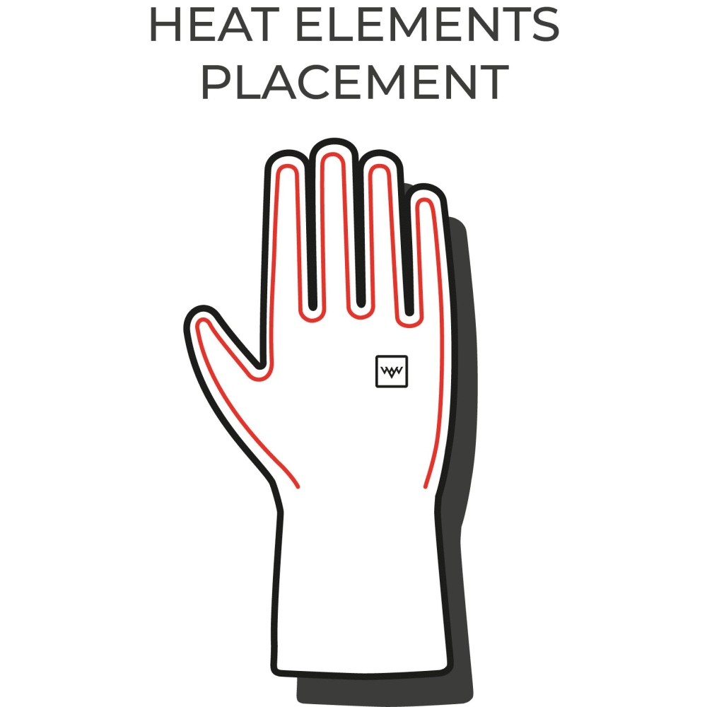 Heat-X Heat-X Heated Blizzard Gloves Black kleding accessoires  Heat-X Heated Blizzard Gloves HEOS049-Black Black kleding accessoires online bestellen bij Kathmandu Outdoor & Travel
