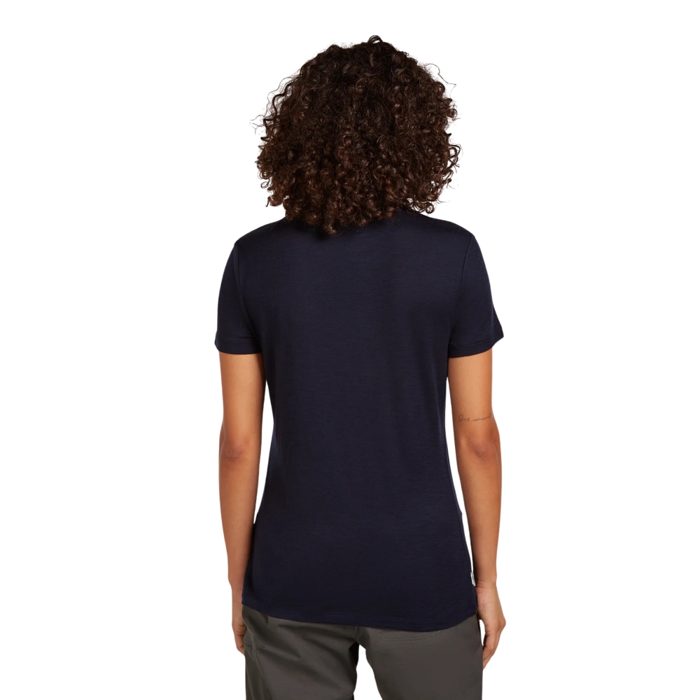Icebreaker Mer 150 Tech Lite III SS Tee Women's Midnight Navy IB0A56Y8-4011 shirts en tops online bestellen bij Kathmandu Outdoor & Travel
