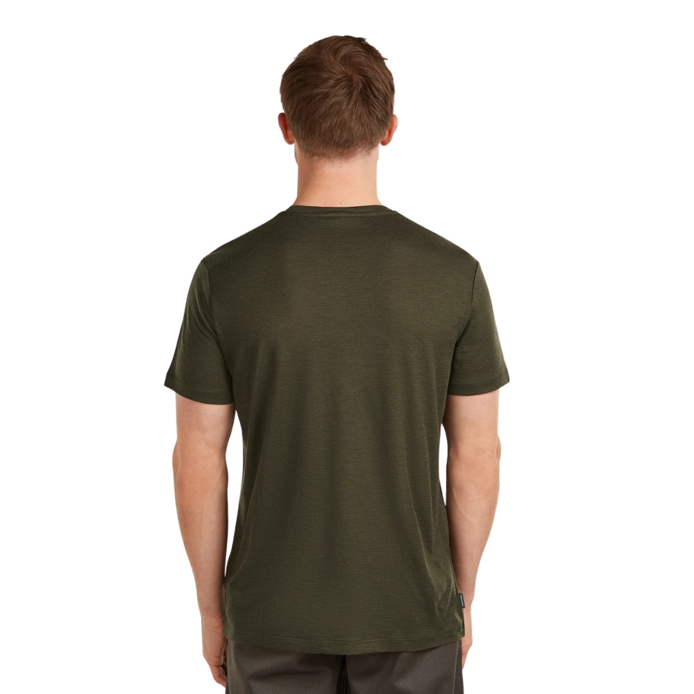 Icebreaker Mer 150 Tech Lite III SS Tee Dark Loden 0A56WL-0L11 shirts en tops online bestellen bij Kathmandu Outdoor & Travel