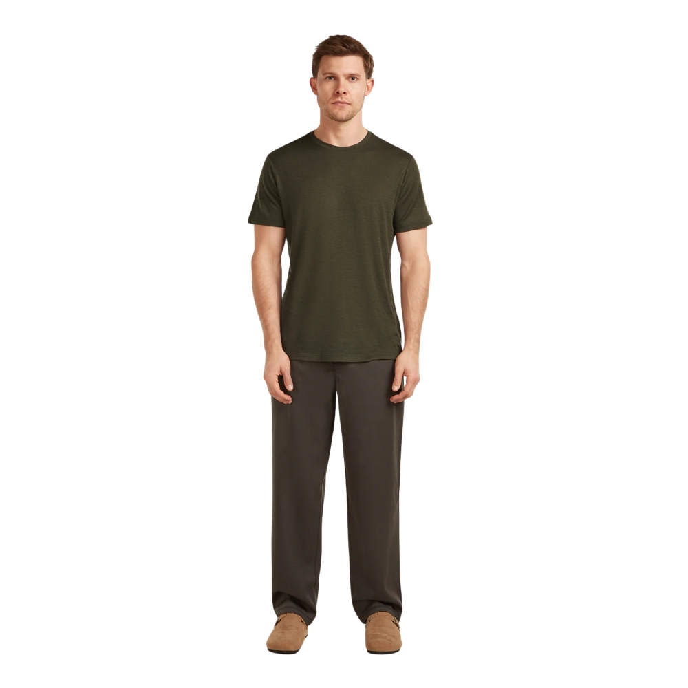 Icebreaker Mer 150 Tech Lite III SS Tee Dark Loden 0A56WL-0L11 shirts en tops online bestellen bij Kathmandu Outdoor & Travel