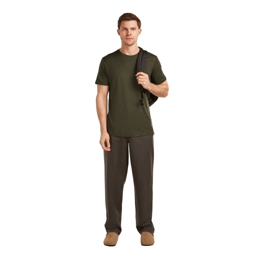 Icebreaker Mer 150 Tech Lite III SS Tee Dark Loden 0A56WL-0L11 shirts en tops online bestellen bij Kathmandu Outdoor & Travel
