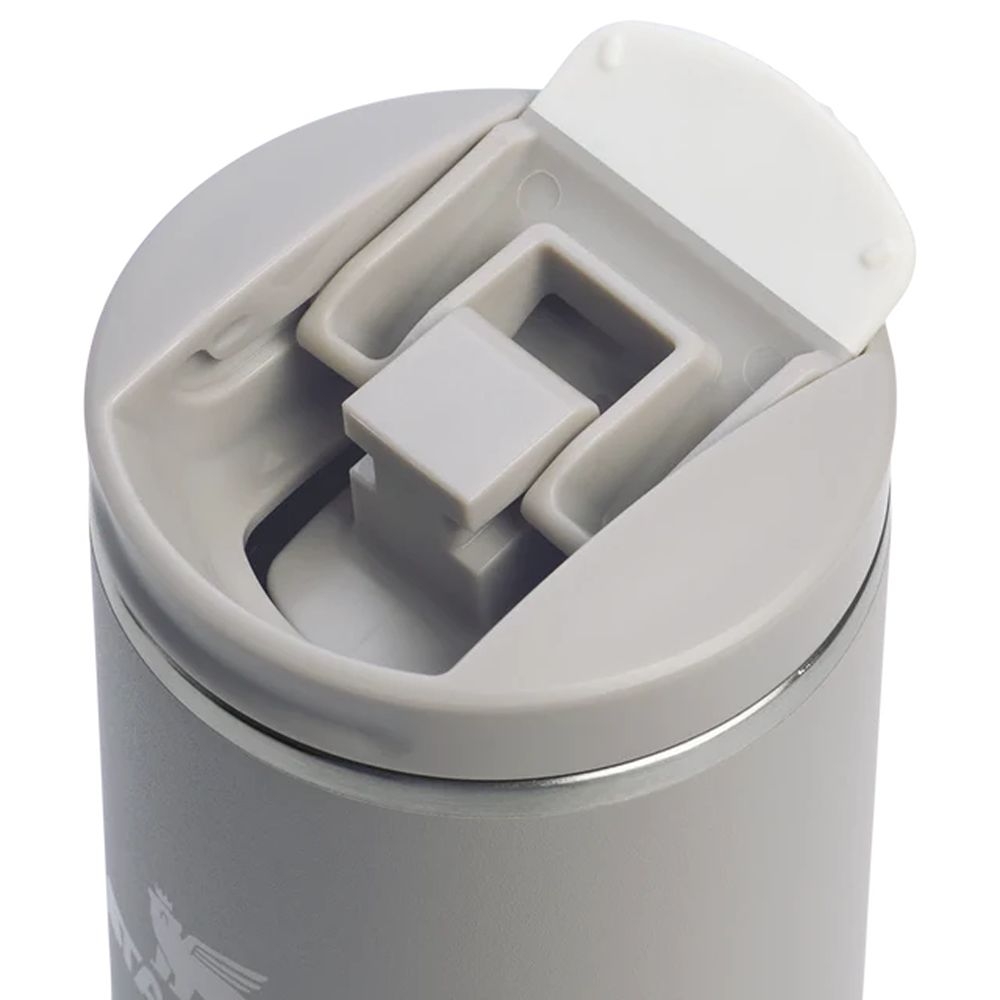 Stanley The Transit Fliptop Mug 0,47L  Ash 10-13062-012 drinkflessen en thermosflessen online bestellen bij Kathmandu Outdoor & Travel