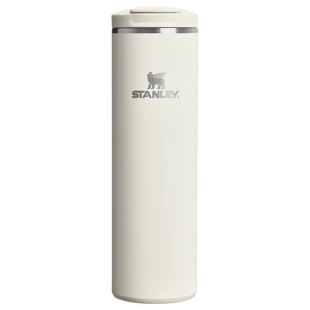 Stanley The Transit Fliptop Mug 0,47L  Cream Gloss 10-13062-013 drinkflessen en thermosflessen online bestellen bij Kathmandu Outdoor & Travel