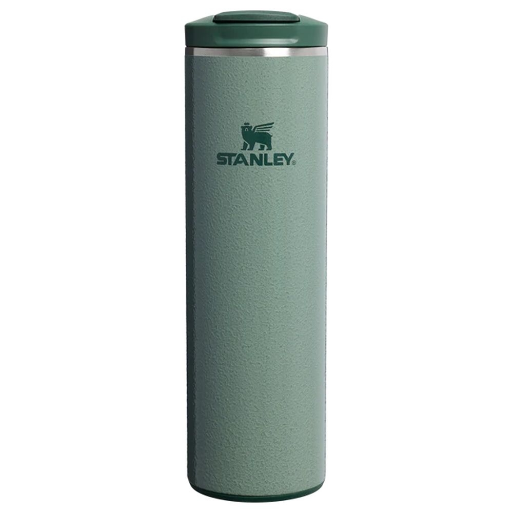 Stanley The Transit Fliptop Mug 0,47L  Hammertone Green 10-13062-020 drinkflessen en thermosflessen online bestellen bij Kathmandu Outdoor & Travel