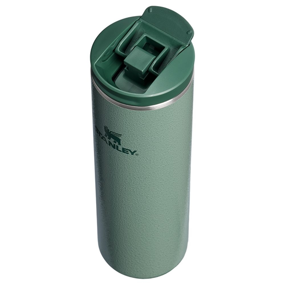 Stanley The Transit Fliptop Mug 0,47L  Hammertone Green 10-13062-020 drinkflessen en thermosflessen online bestellen bij Kathmandu Outdoor & Travel